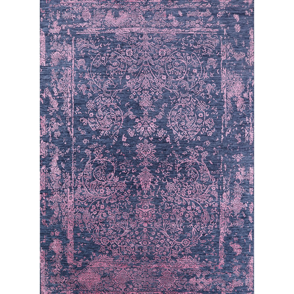 Bungalow Rose Blue/Pink Rug Wayfair